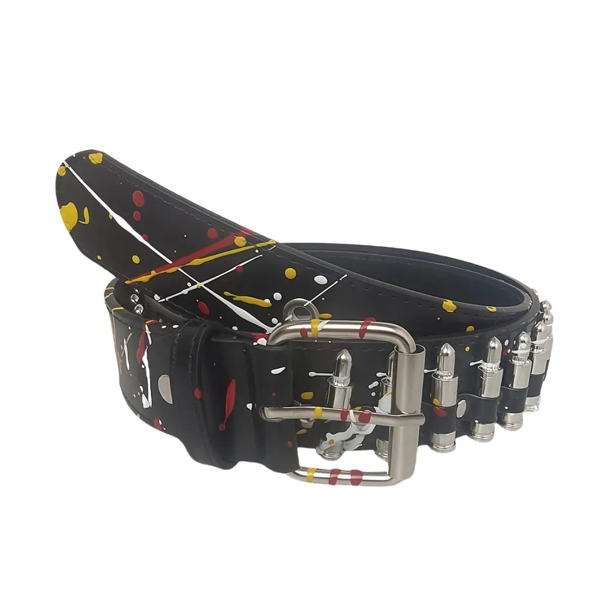 2025 American Fashion Bullet Belt with Color Print & Personalized Design - Image 4
