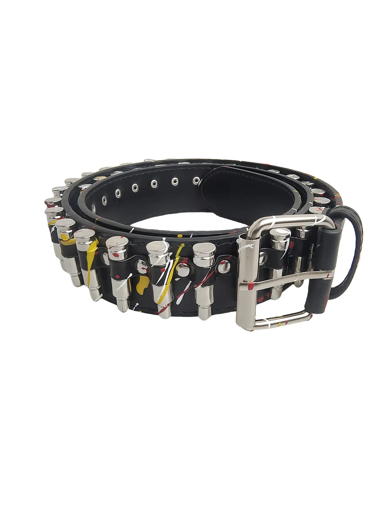 2025 American Fashion Bullet Belt with Color Print & Personalized Design — feature 3