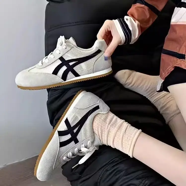 Mesh Breathable German Training Shoes for Women, White Sneakers, 2026 New Summer Versatile Thin Hollow-Out Running Shoes, Casual Sneakers - Image 10