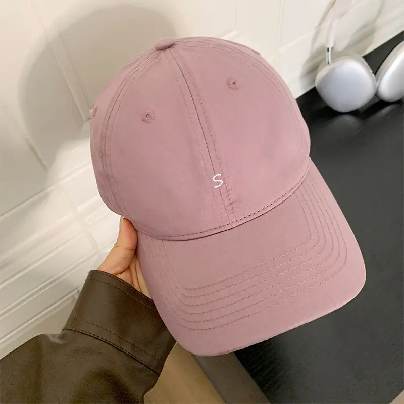 Black Korean Style Baseball Cap for Women Summer 2026 - Image 3