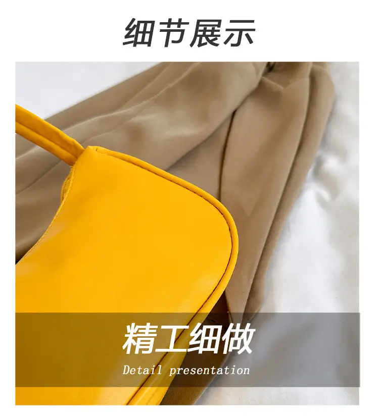 2023 Mini Underarm Bag Candy Color Shoulder Bag — feature 12