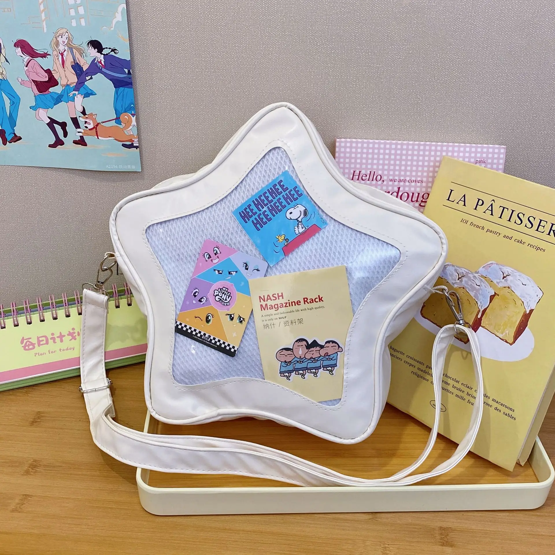 Cute Star Backpack Set for Girls Students Travel - Image 8