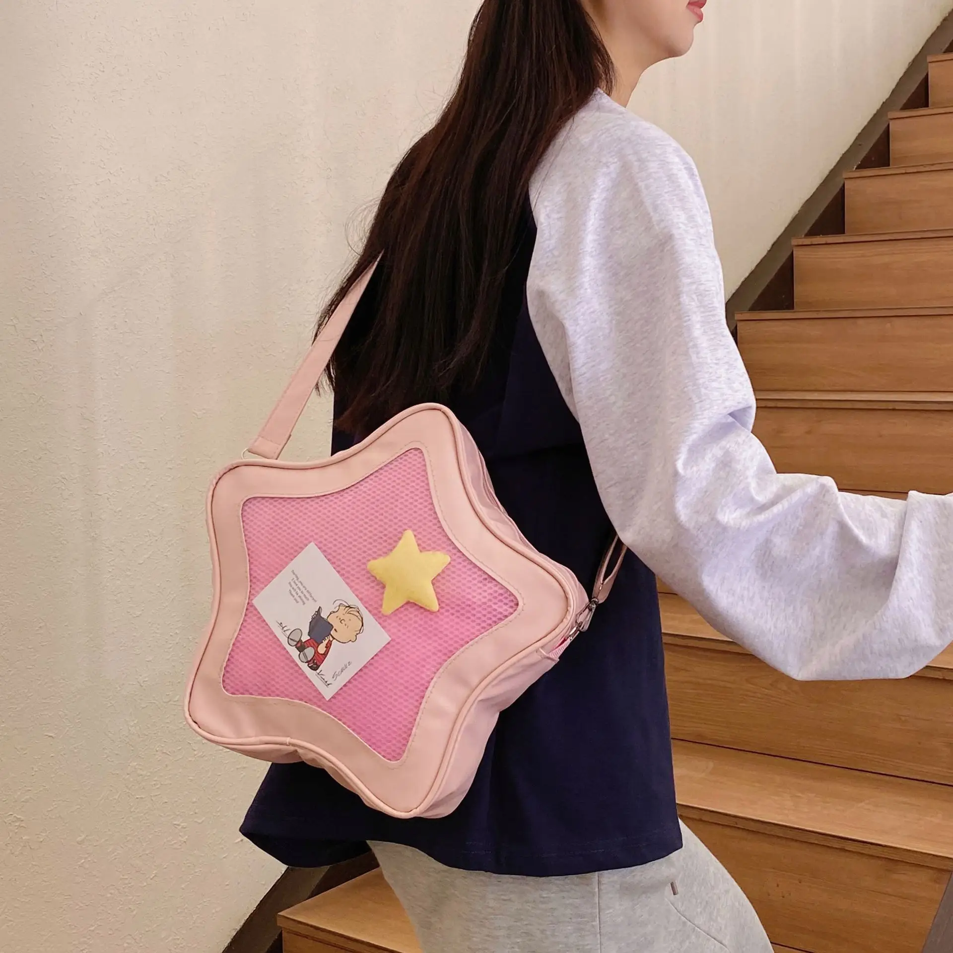 Cute Star Backpack Set for Girls Students Travel — feature 33