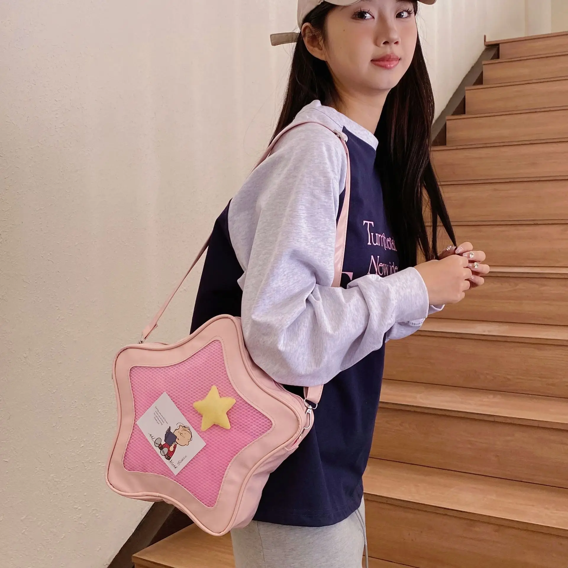 Cute Star Backpack Set for Girls Students Travel — feature 41