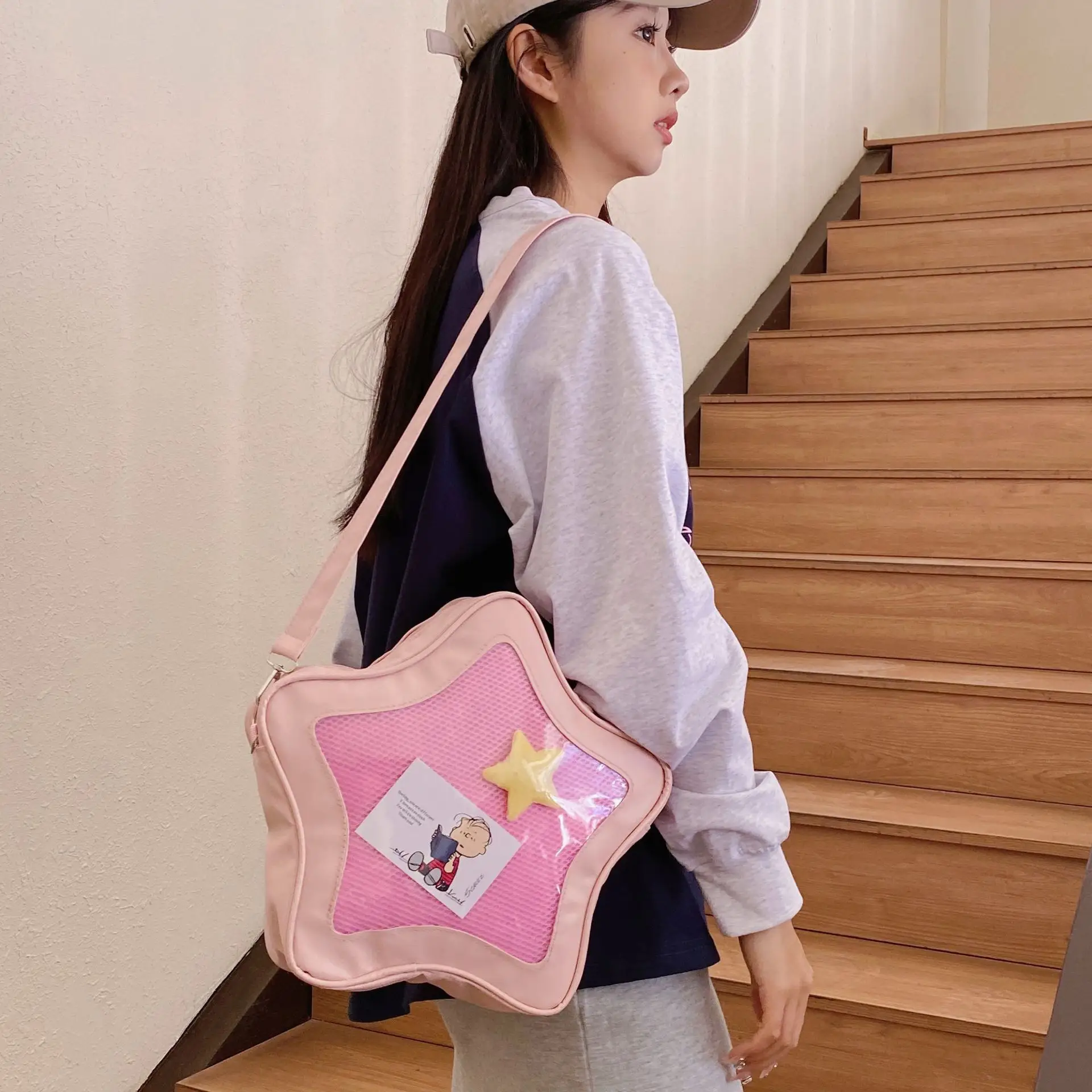 Cute Star Backpack Set for Girls Students Travel — feature 42