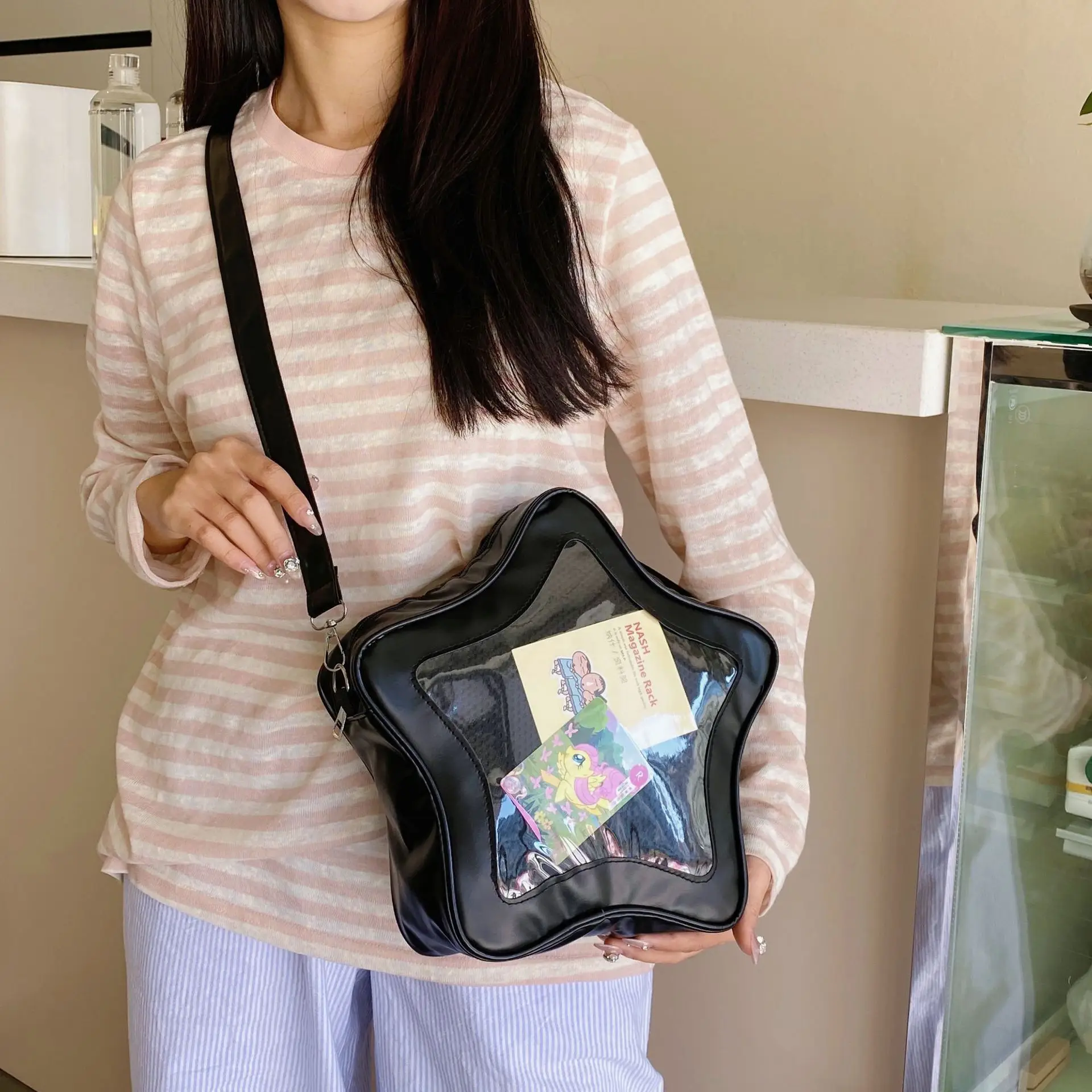 Cute Star Backpack Set for Girls Students Travel — feature 49