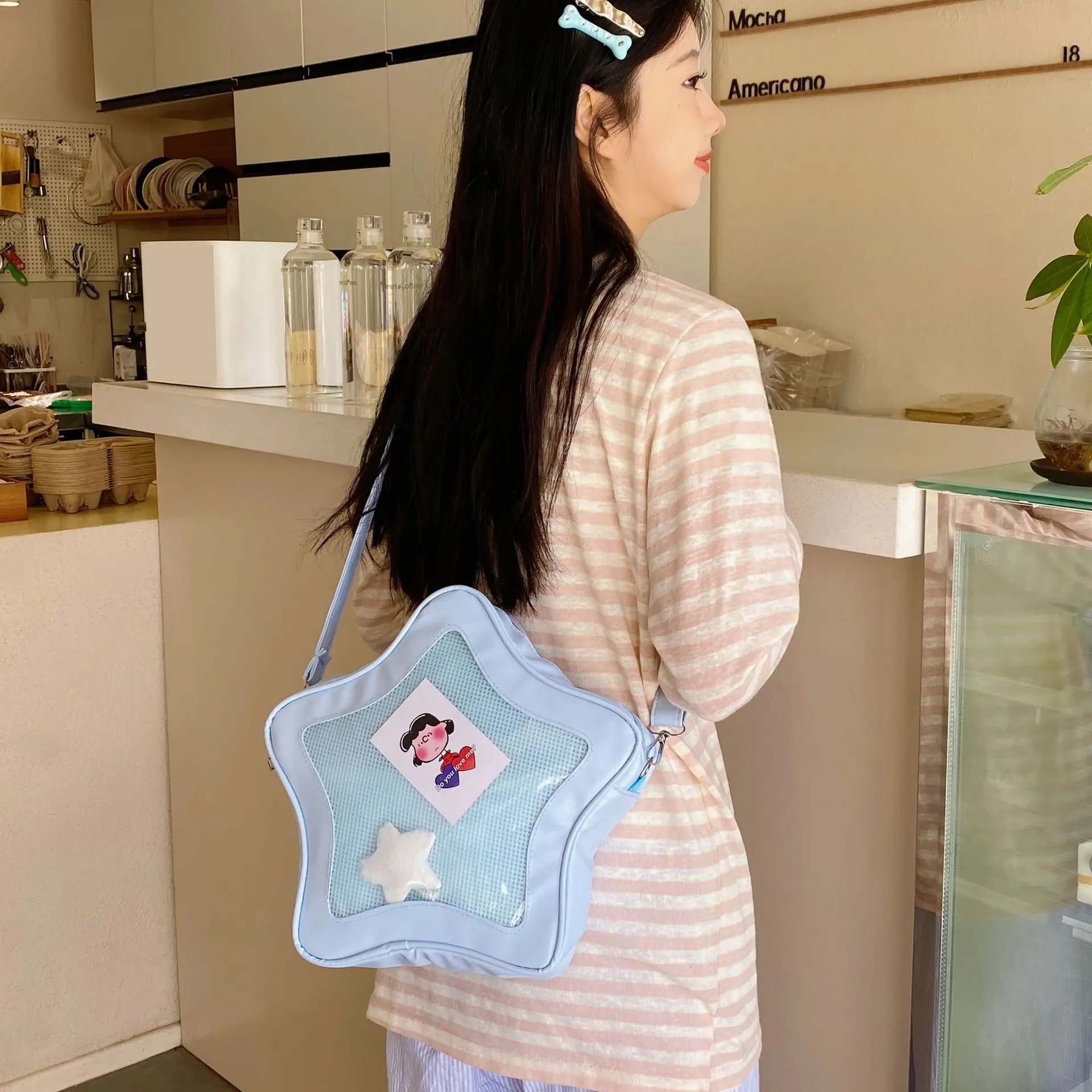 Cute Star Backpack Set for Girls Students Travel — feature 50