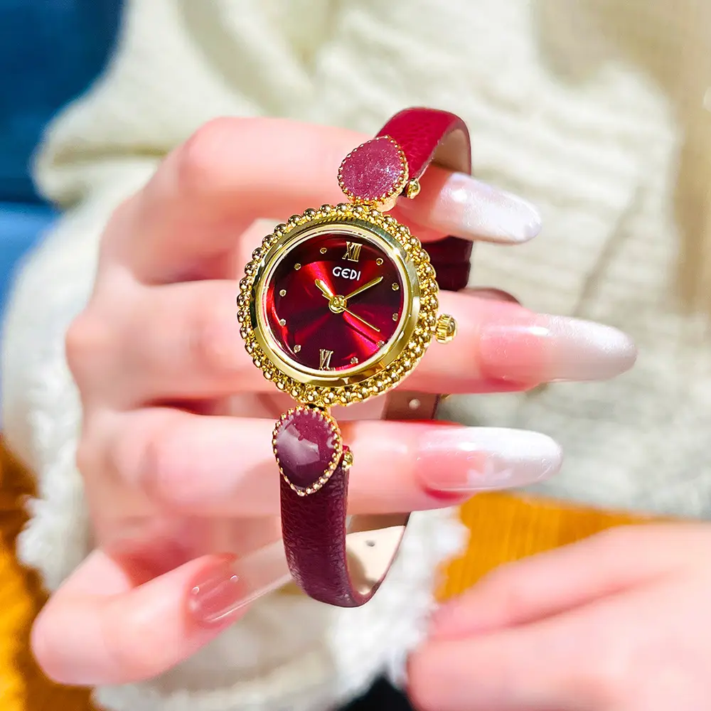 Gold Bohemian Women's Watch with Elegant Belt - Image 6