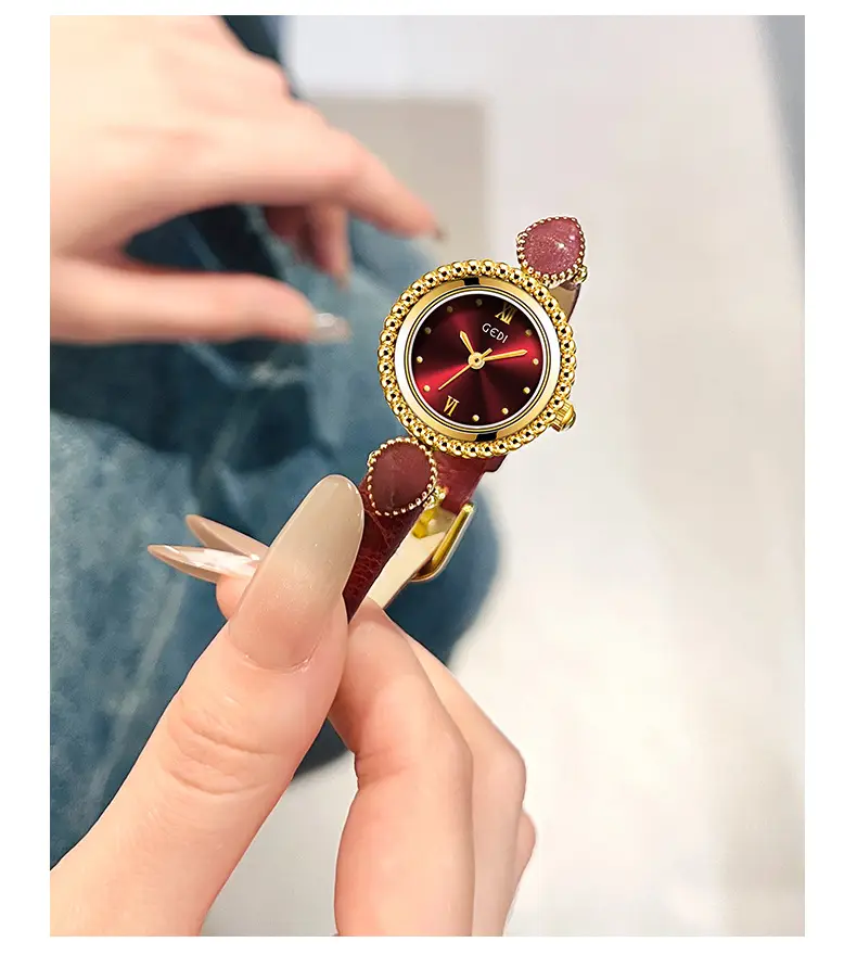 Gold Bohemian Women's Watch with Elegant Belt — feature 10