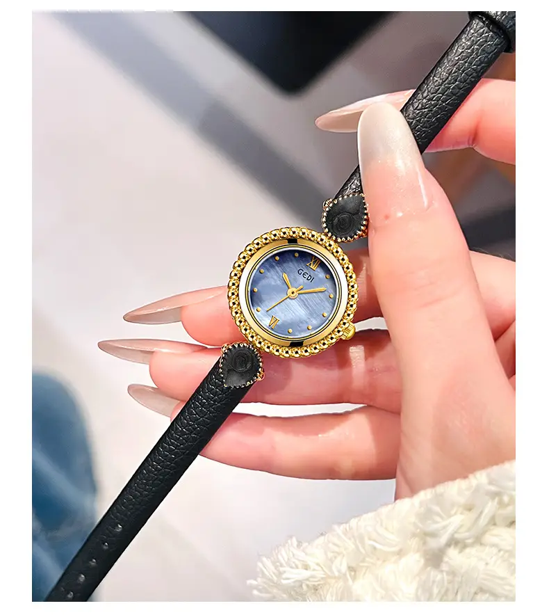 Gold Bohemian Women's Watch with Elegant Belt — feature 11