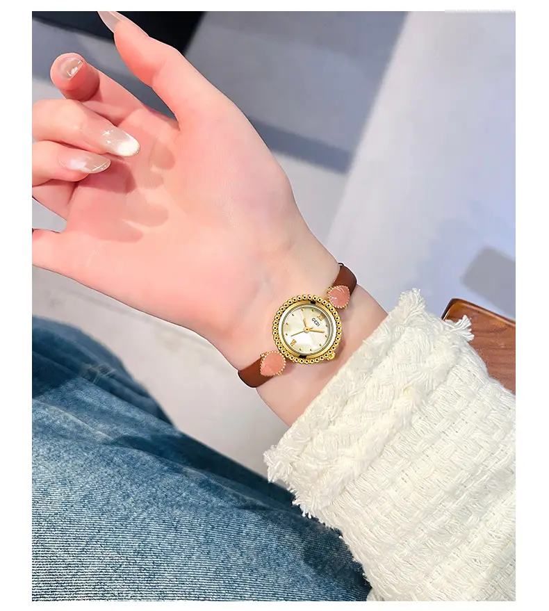 Gold Bohemian Women's Watch with Elegant Belt — feature 13