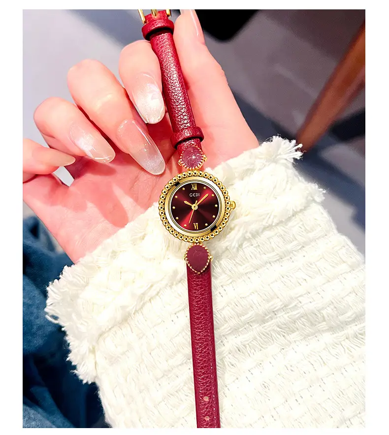 Gold Bohemian Women's Watch with Elegant Belt — feature 14