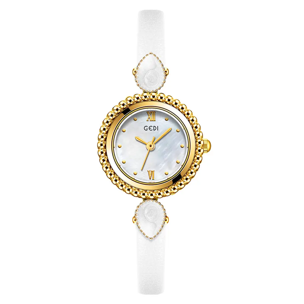 Gold Bohemian Women's Watch with Elegant Belt - Image 2