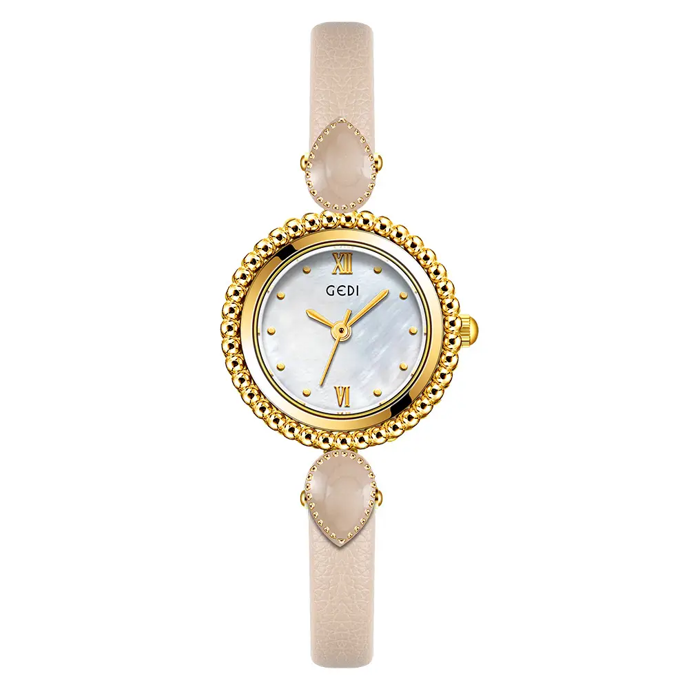 Gold Bohemian Women's Watch with Elegant Belt - Image 3