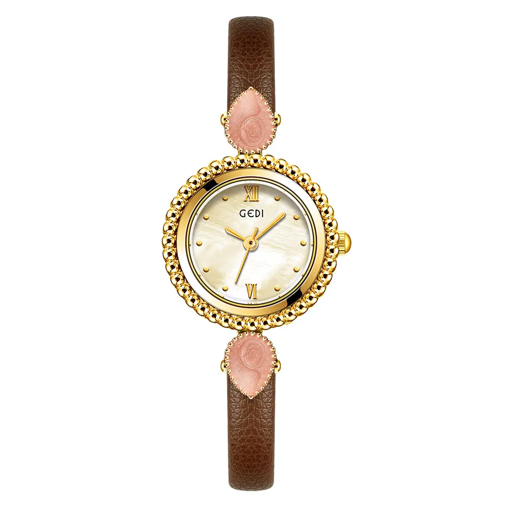 Gold Bohemian Women's Watch with Elegant Belt - Image 5