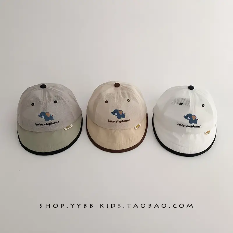Baby Hats Sunscreen Cap Big Brim Cap - Image 6