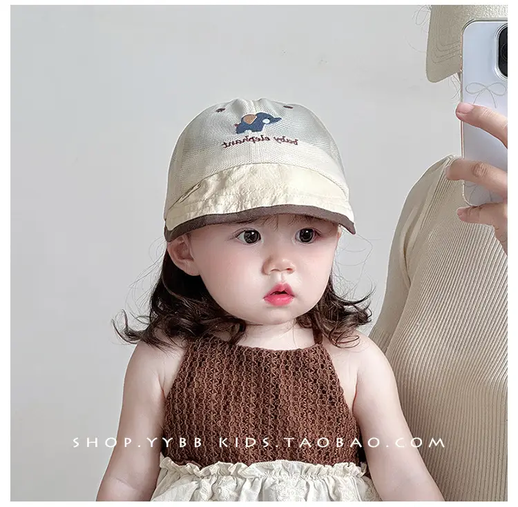 Baby Hats Sunscreen Cap Big Brim Cap — feature 1