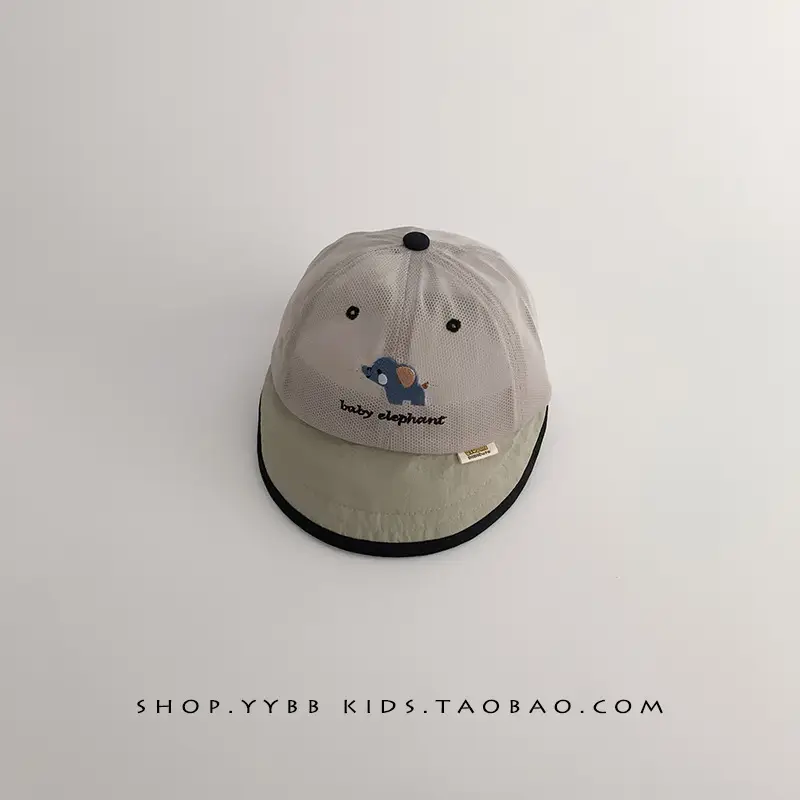 Baby Hats Sunscreen Cap Big Brim Cap - Image 3