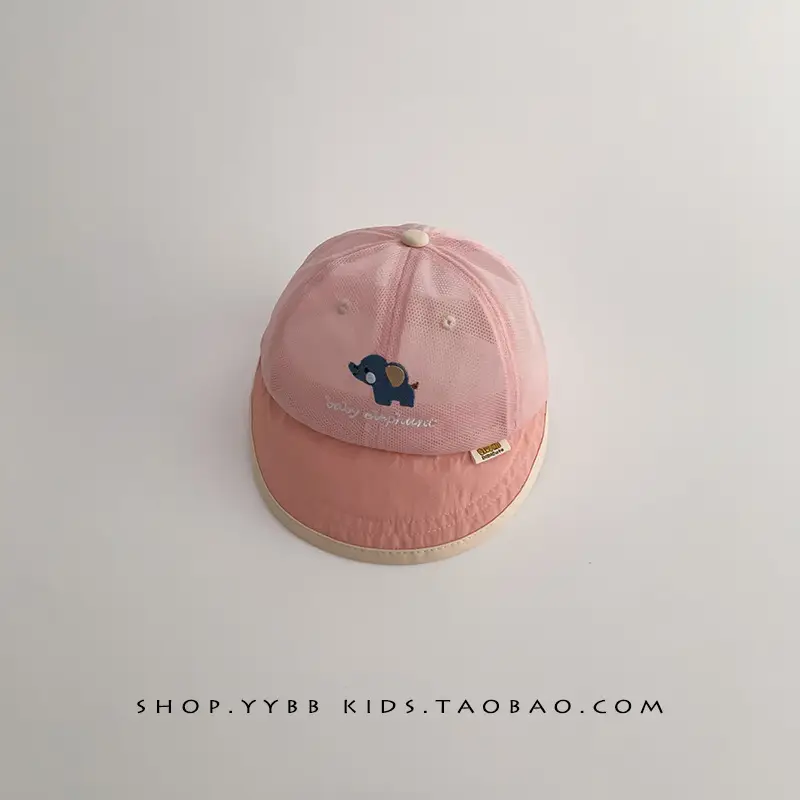 Baby Hats Sunscreen Cap Big Brim Cap - Image 4