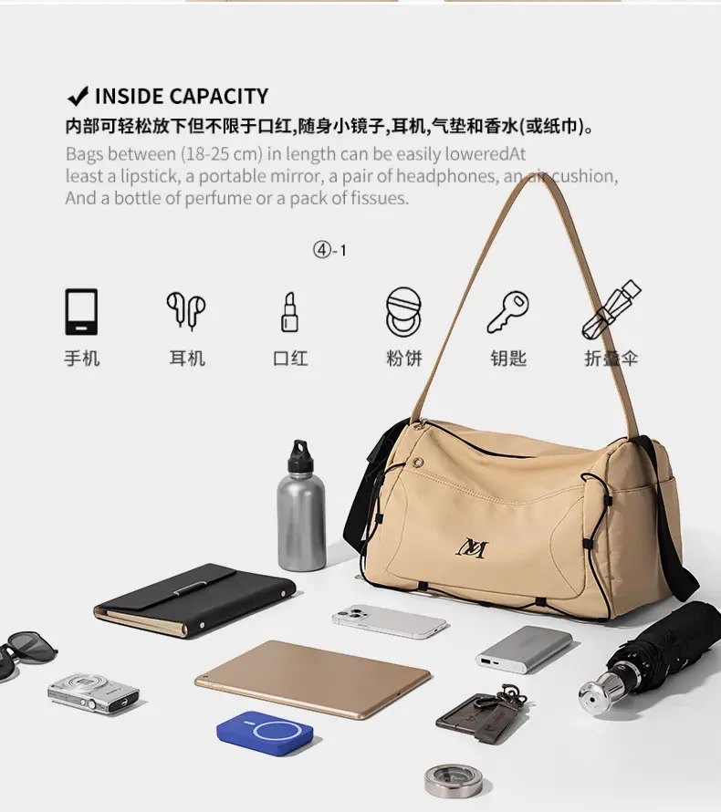 New Fashion One Shoulder Crossbody Travel Tote Bag — feature 10