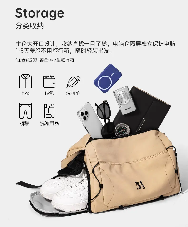 New Fashion One Shoulder Crossbody Travel Tote Bag — feature 11