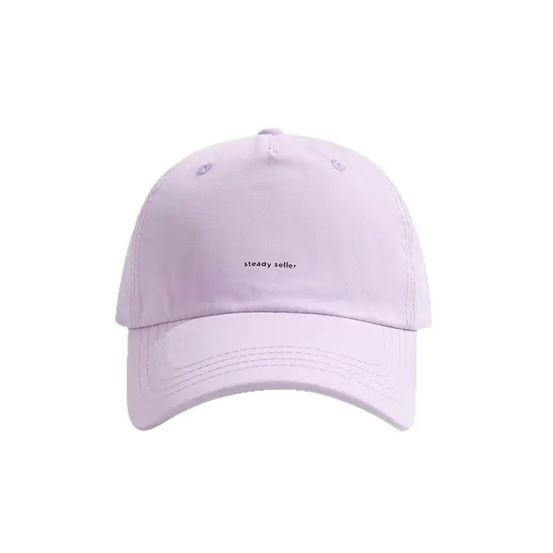 Women Korean Style Black Baseball Cap Small Letter - Image 14