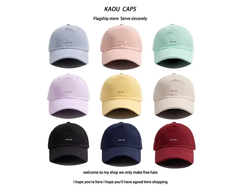 Women Korean Style Black Baseball Cap Small Letter — feature 1