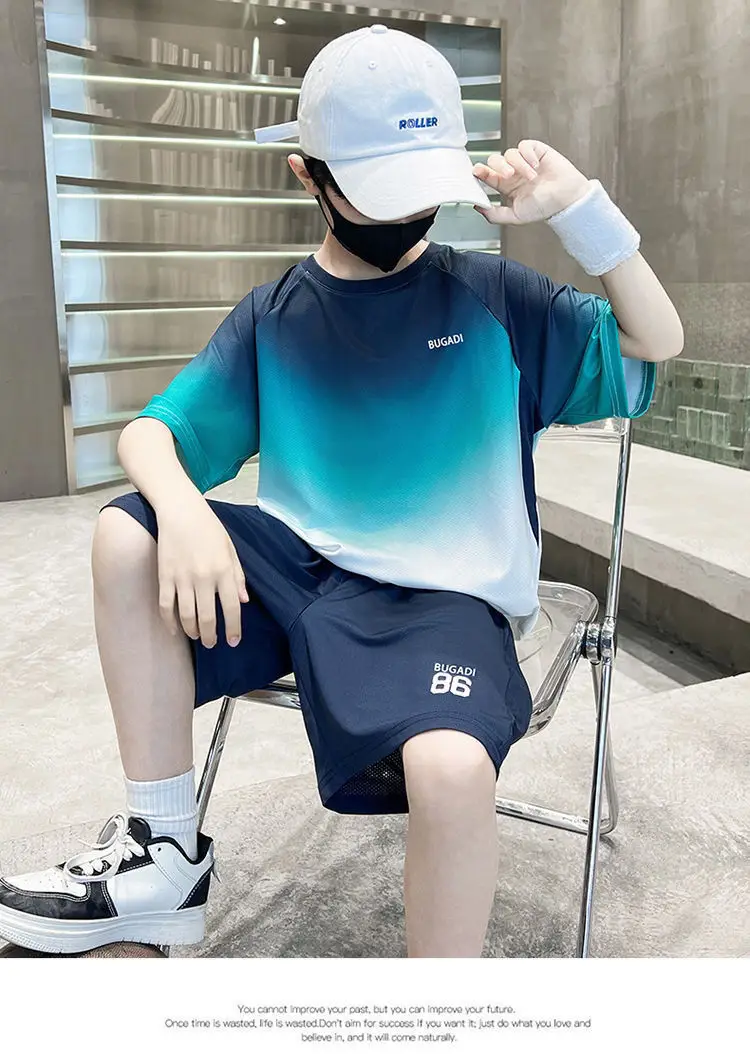 Boys Gradient Two-Piece Summer Suit 2026 — feature 17