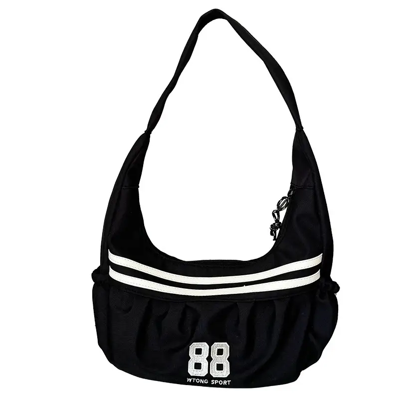 New Kids Crossbody Bag Black White Large Capacity - Image 9