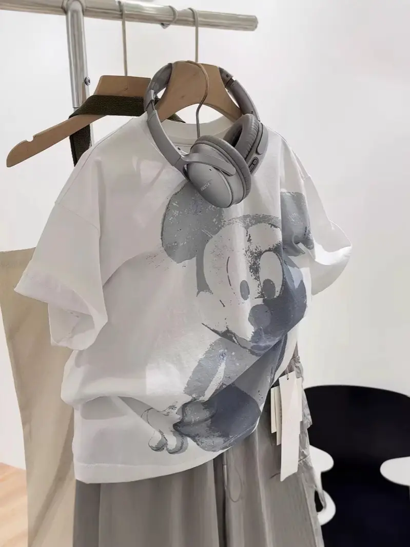 Boys Cotton T-Shirt with Cartoon Print Half Sleeve - Image 2