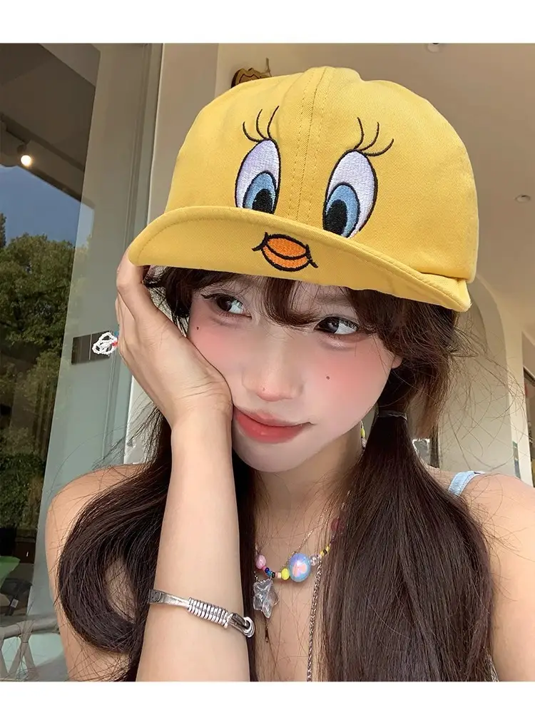 Women Cartoon Duck Cap Summer Sunshade Baseball Cap — feature 10
