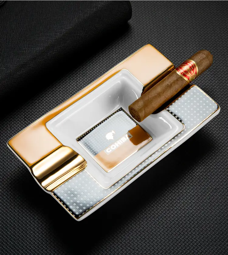 Cuban Cigar Ashtray Ceramic Large Diameter Special Ashtray Creative Stylish Clg-22En1 — feature 8