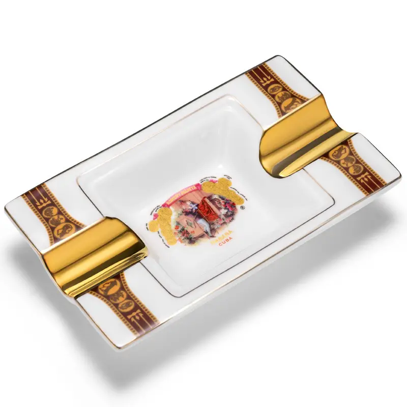 Cuban Cigar Ashtray Ceramic Large Diameter Special Ashtray Creative Stylish Clg-22En1