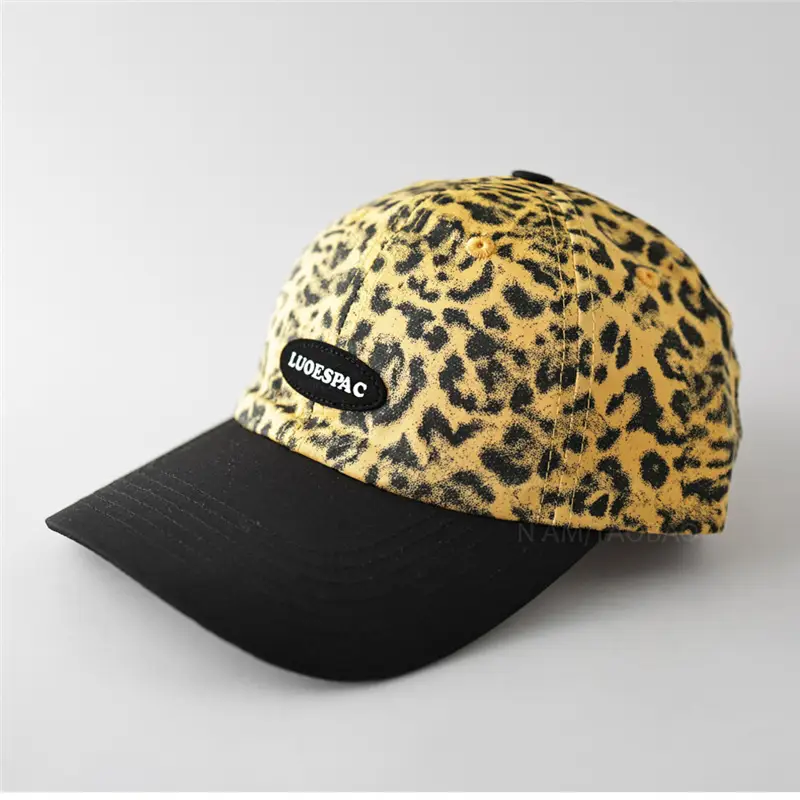 Leopard Print Baseball Cap Unisex Sunshade - Image 3