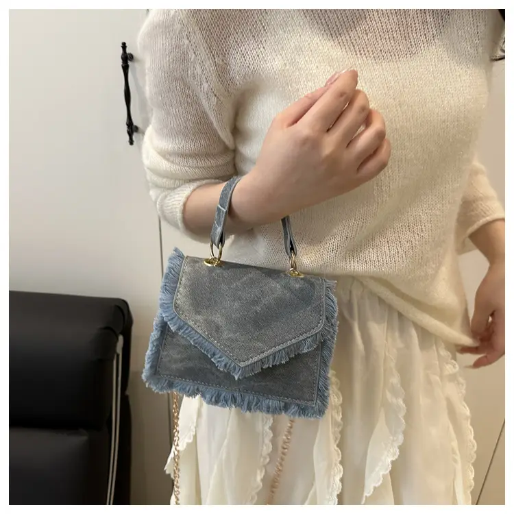 Denim Tassel Satchel Bag 2025 Fashion — feature 14