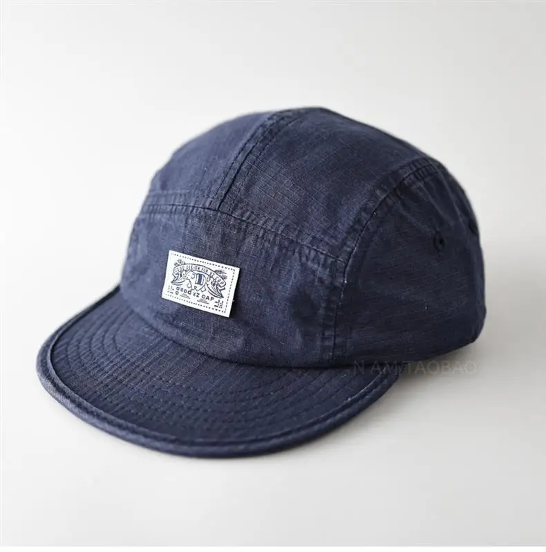 Gray Duckbill Baseball Cap with Patch for Men Women — feature 1