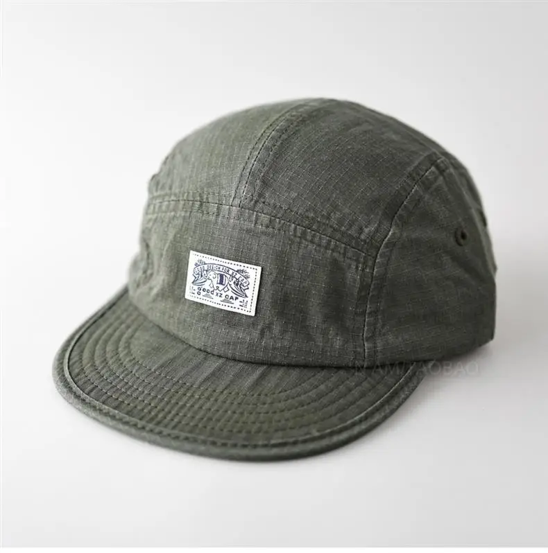 Gray Duckbill Baseball Cap with Patch for Men Women — feature 3