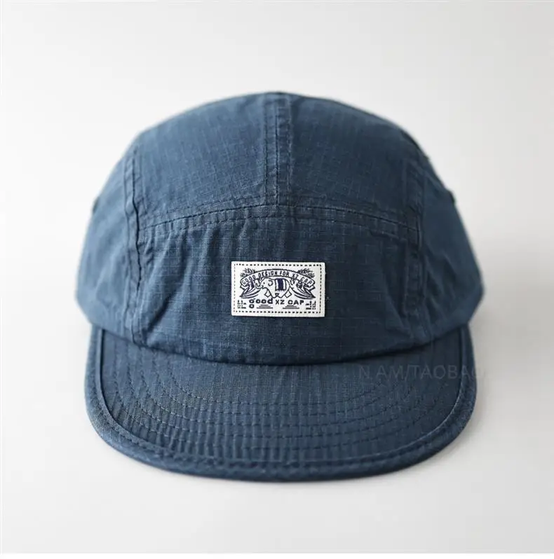 Gray Duckbill Baseball Cap with Patch for Men Women — feature 7