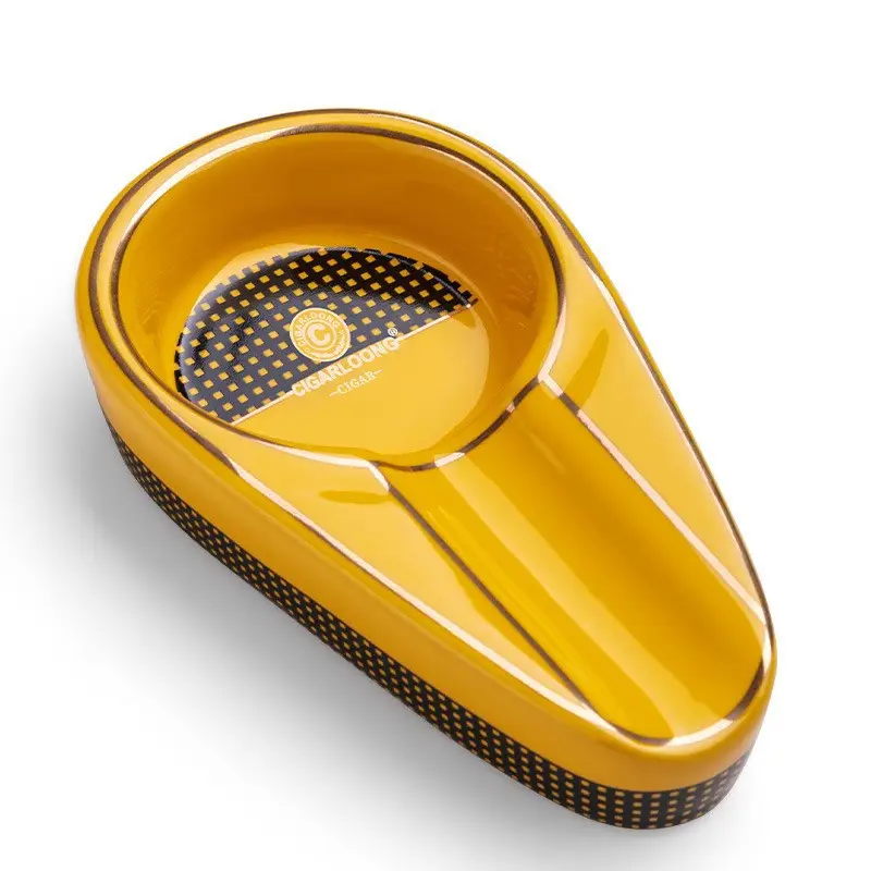 Cigar Ashtray, Large Diameter Cigar Ashtray, Ceramic Ashtray, Creative Single-Person Cigar Ashtray, Smoking Accessories - Image 13