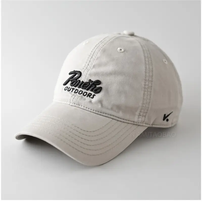Light Blue Beechtree Embroidered Baseball Cap for Men Women - Image 5