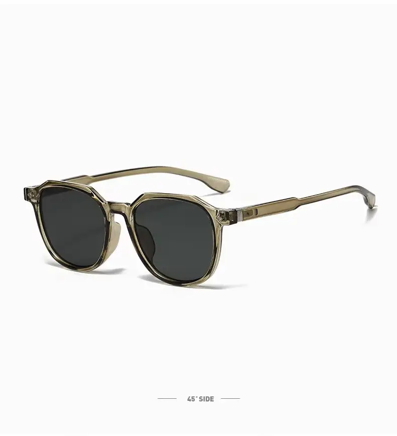 Black Frame Round Sunglasses for Women Men Summer Fashion — feature 15