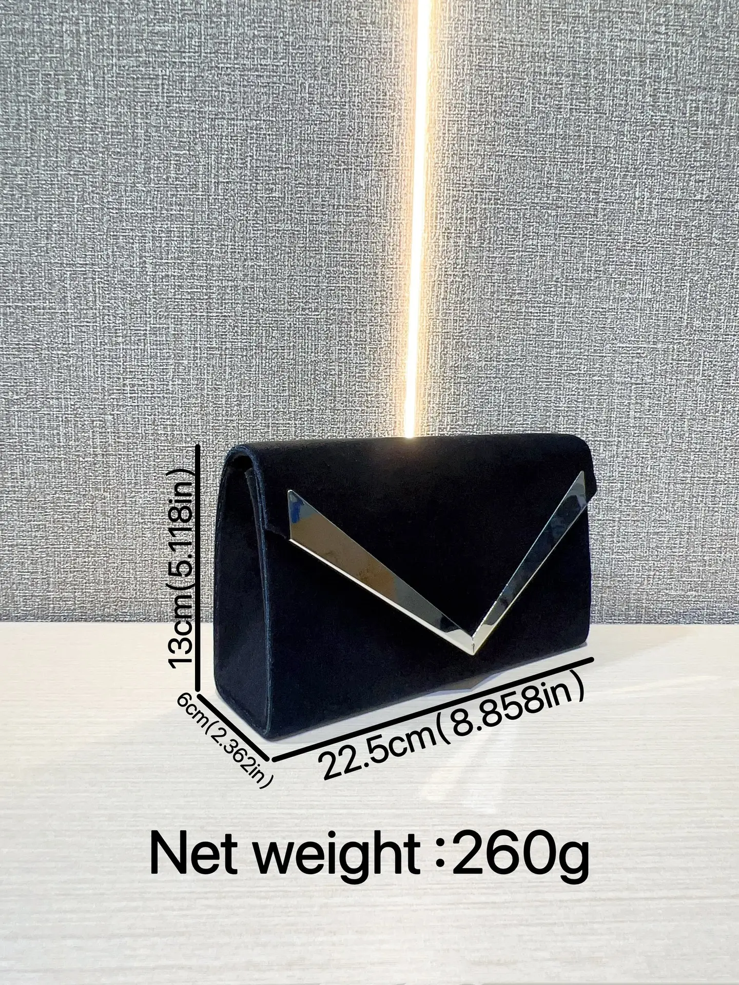 Luxury Velvet Evening Clutch Bag for Women