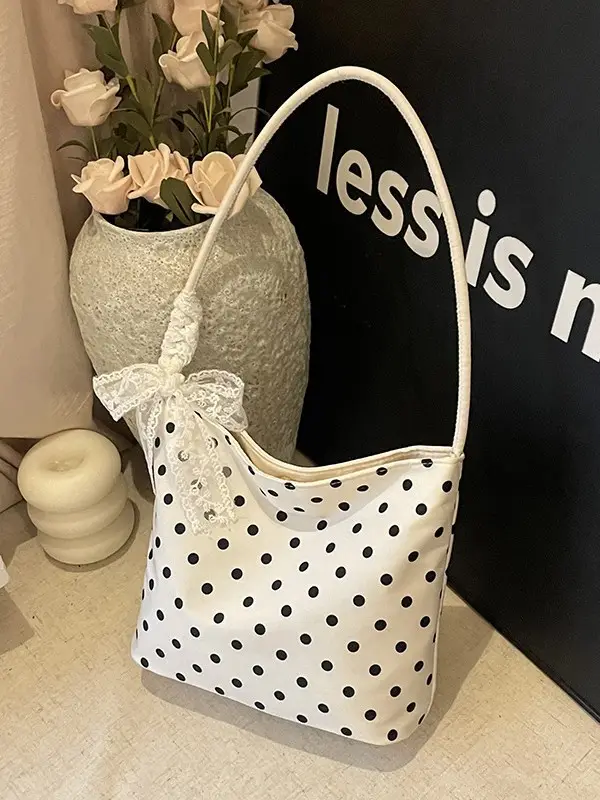 Women's Polka Dot Shoulder Bag 2024 New Style - Image 6