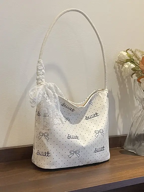 Women's Polka Dot Shoulder Bag 2024 New Style - Image 8