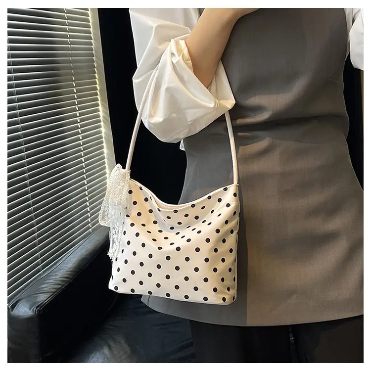 Women's Polka Dot Shoulder Bag 2024 New Style — feature 10
