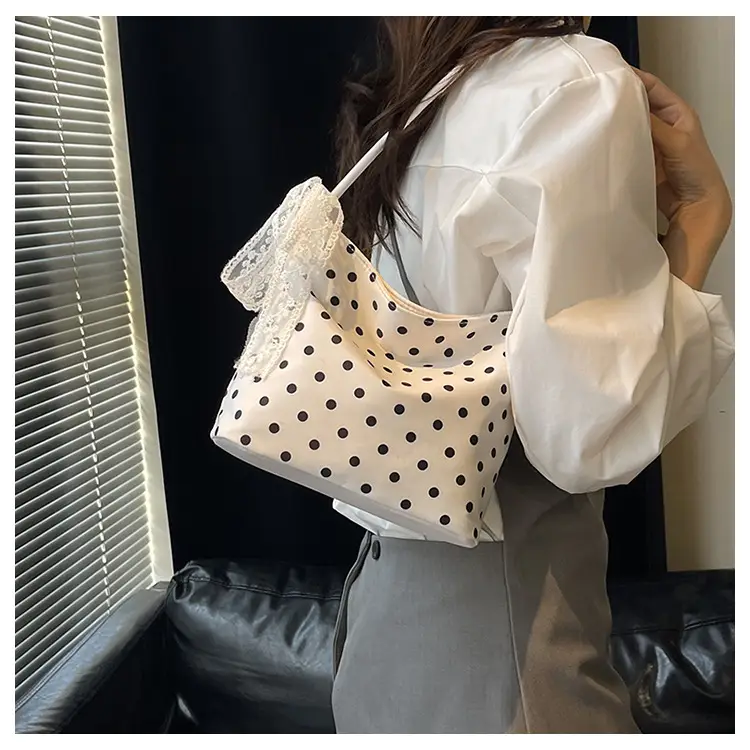 Women's Polka Dot Shoulder Bag 2024 New Style — feature 11