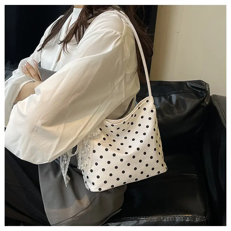 Women's Polka Dot Shoulder Bag 2024 New Style — feature 12