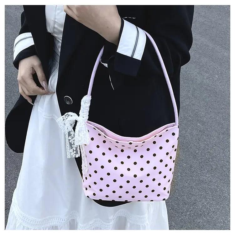 Women's Polka Dot Shoulder Bag 2024 New Style — feature 16