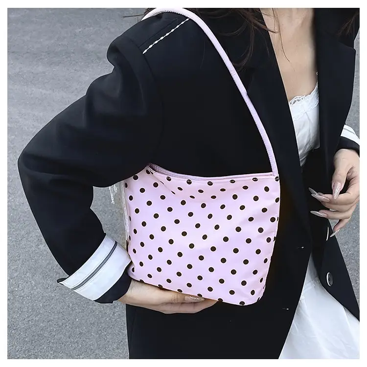 Women's Polka Dot Shoulder Bag 2024 New Style — feature 17