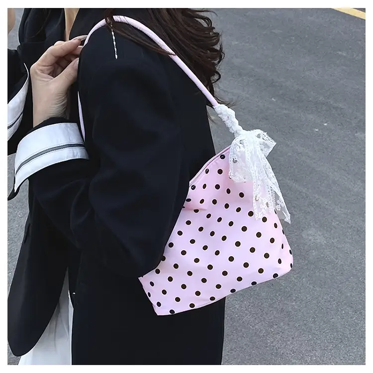 Women's Polka Dot Shoulder Bag 2024 New Style — feature 18